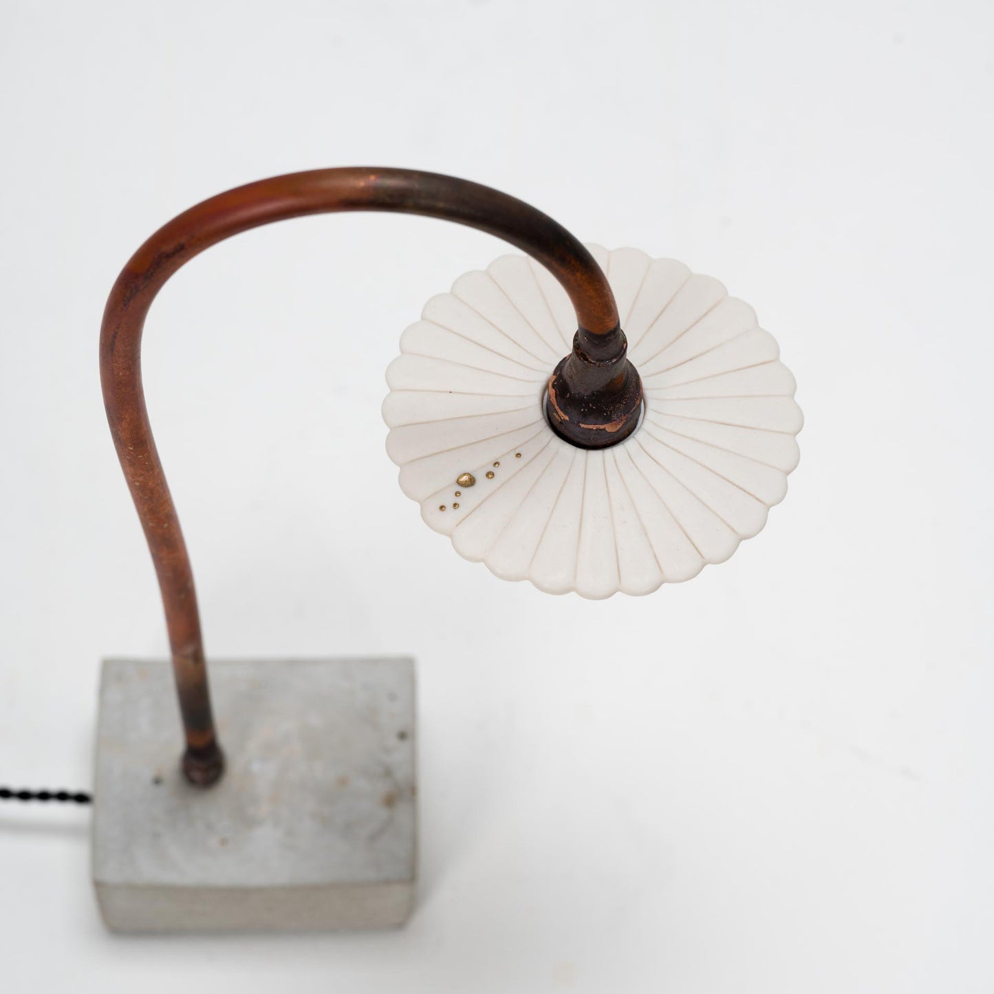 透過性白磁スタンド